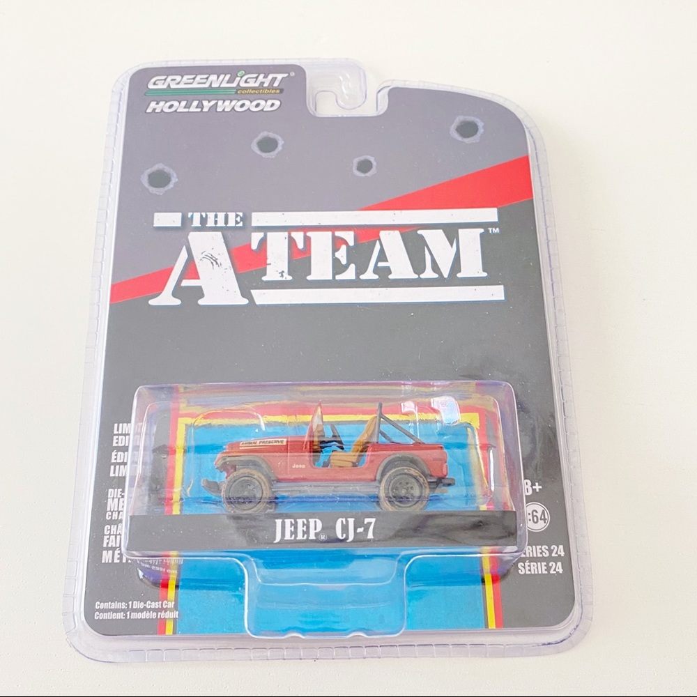 NWT Greenlight - The A Team TV Show Jeep Cj-7 Hollywood Series